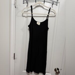 Maeve Anthropologie Little Black Minimalist Slip‎ Dress Women’s S Sleeveless